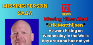 SABA MISSING PERSON UPDATE 1: