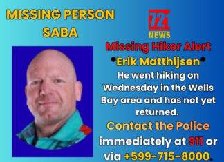SABA MISSING PERSON UPDATE 1: