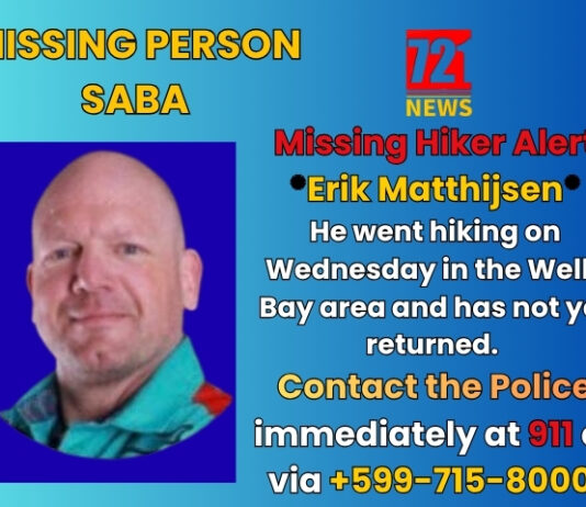 SABA MISSING PERSON UPDATE 1: