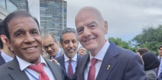 James Finies marks unforgettable FIFA World Cup 2026 celebration at the United Nations with FIFA President