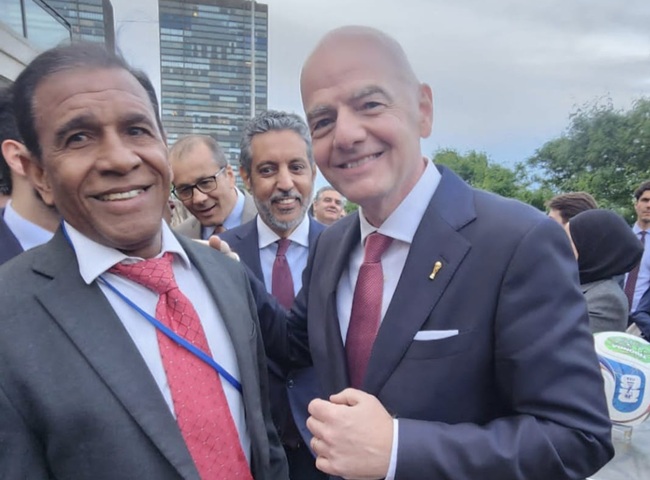 James Finies BHRO - Gianni Infantino President FIFA