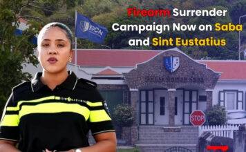 Firearm Surrender Campaign Now on Saba and Sint Eustatius