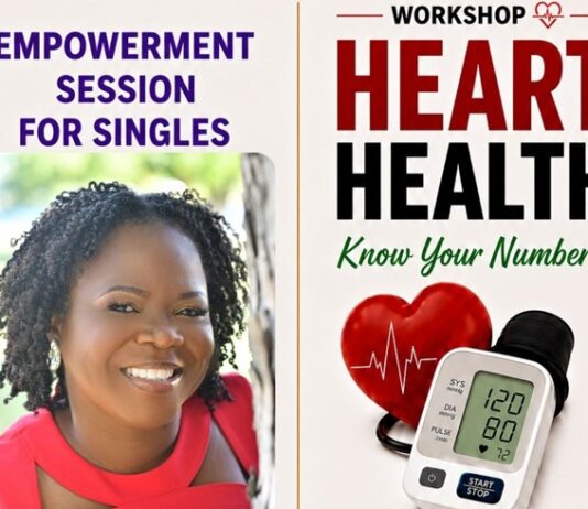 Matters of the Heart. Victory Temple COGOP Hosts Two Transformative Evenings for Singles and Heart Health