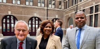 Minister Plenipotentiary Arrindell attends B.U.C. Academic Session about Cooperation, Wellbeing, and Shared Values