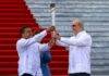 President Abinader officially starts the torch route towards the Santo Domingo 2026 Games