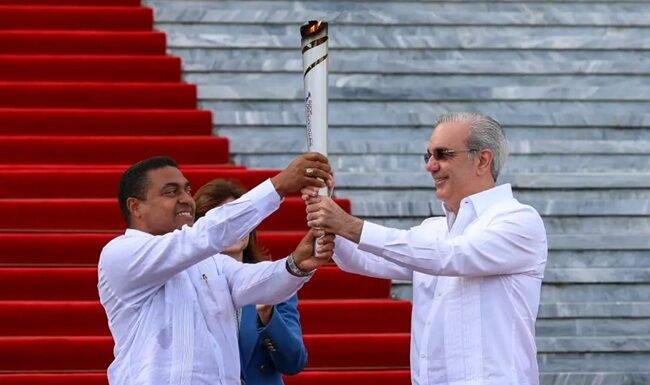President Abinader officially starts the torch route towards the Santo Domingo 2026 Games