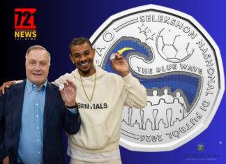 Bacuna and Advocaat perform first strike, CBCS honors Curaçao’s historic World Cup qualification with two commemorative coins