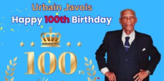 Minister Brug Congratulates Mr. Urbain Javois on His 100th Birthday