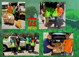 Minister Brug continues fresh produce outreach initiative to support vulnerable families