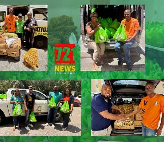 Minister Brug continues fresh produce outreach initiative to support vulnerable families