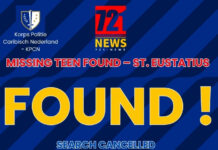 POLICE UPDATE: MISSING TEEN FOUND – ST. EUSTATIUS