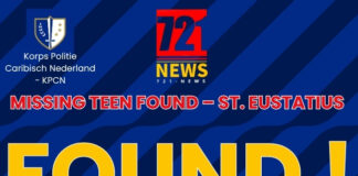 POLICE UPDATE: MISSING TEEN FOUND – ST. EUSTATIUS