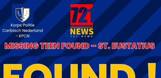 POLICE UPDATE: MISSING TEEN FOUND – ST. EUSTATIUS