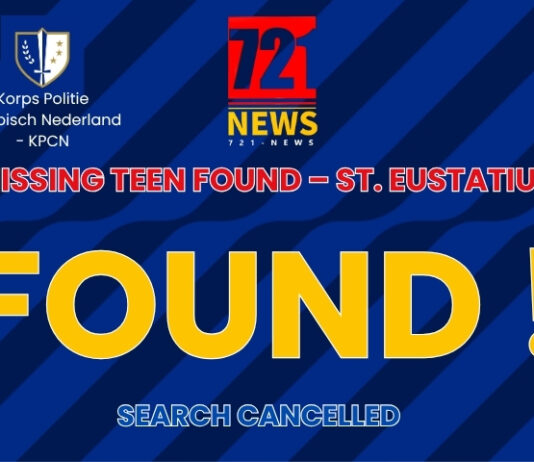 POLICE UPDATE: MISSING TEEN FOUND – ST. EUSTATIUS