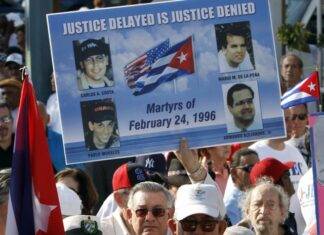 US raises pressure on Cuba with indictment of former leader as island’s president condemns charges