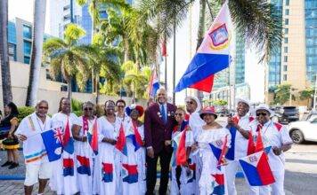 Sint Maarten Lions Represented at 46th Multiple District Convention Davey Woods Elected 1st Vice District Governor