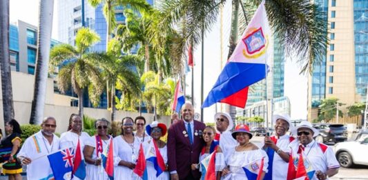 Sint Maarten Lions Represented at 46th Multiple District Convention Davey Woods Elected 1st Vice District Governor
