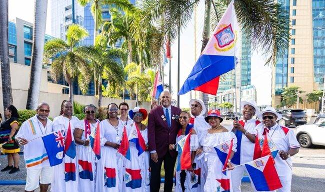 Sint Maarten Lions Represented at 46th Multiple District Convention Davey Woods Elected 1st Vice District Governor