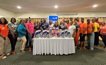Rotary Club of St. Martin Sunset Marks Fifth Year of Supporting PWAS Graduates with Hygiene Kits