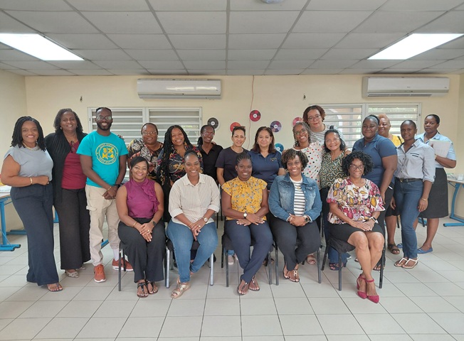 Group picture of the participants and the trainers.