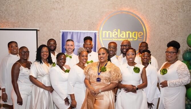 Jade Maccow Takes on Presidency of the Rotary Club of St. Martin Sunset
