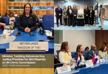 Minister Tackling Advances Key Justice Priorities for Sint Maarten at UN Crime Commission