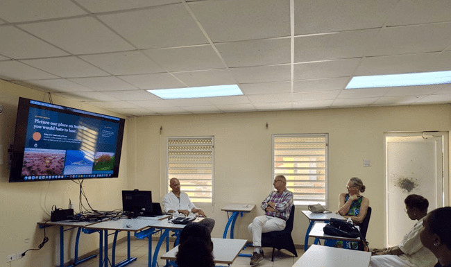 Soualigans Develop Environmental Justice Statement During St. Martin Book Fair