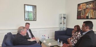 Minister Arrindell discusses sustainable solutions for waste management on Sint Maarten