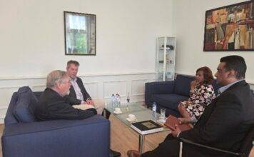 Minister Arrindell discusses sustainable solutions for waste management on Sint Maarten