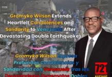 Gromyko Wilson Extends Heartfelt Condolences and Solidarity to Venezuela After Devastating Double Earthquakes