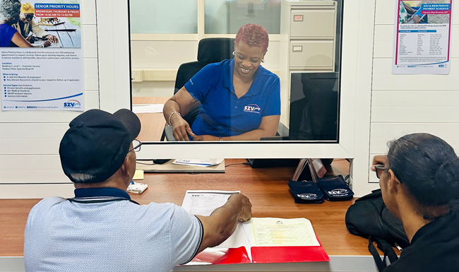 SZV reports successful first quarter for senior priority hours and in-person services
