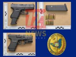 KPSM Arrests Four Suspects and Confiscates Two Firearms During Weekend Operation