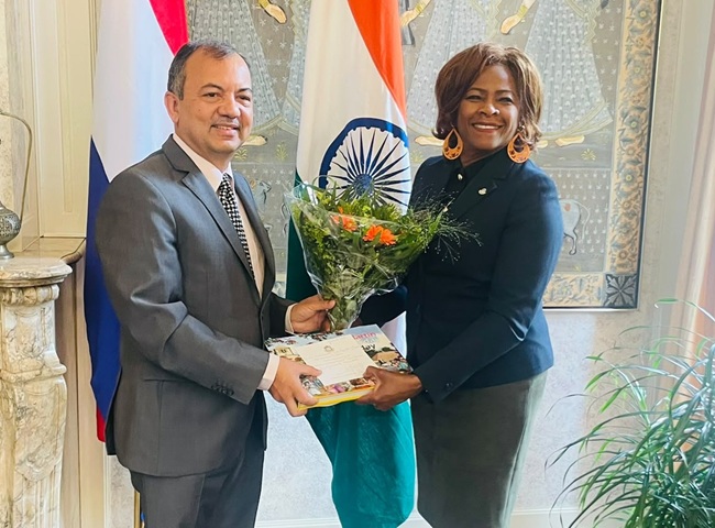 MinPLEN GA Visit to the Embassy of India