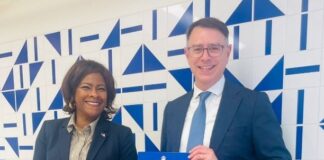 Minister Plenipotentiary Arrindell discusses with Brazil Diplomatic Representative Moraes Renewable Energy & Sustainable Development