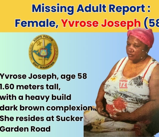Missing Adult Report : Female, Yvrose Joseph (58)