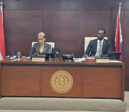 Central Committee Meeting of Parliament to discuss the Draft National Ordinance Budget 2026, other Financial Legislation, and the Composition of Travel Delegations