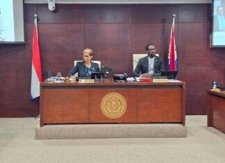 Central Committee meeting of Parliament on the draft National Ordinance stipulating the Budget for Country Sint Maarten for the service year 2027