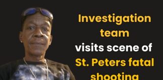 Investigation team visits scene of St. Peters fatal shooting incident