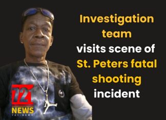 Investigation team visits scene of St. Peters fatal shooting incident