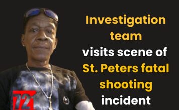Investigation team visits scene of St. Peters fatal shooting incident
