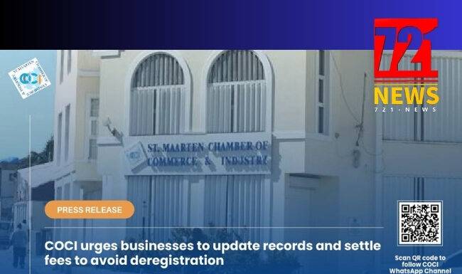 COCI urges businesses to update records and settle fees to avoid deregistration