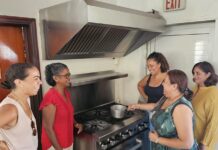 Island Gems helps ASA’s kitchen running with donation of new industrial stove