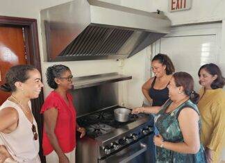 Island Gems helps ASA’s kitchen running with donation of new industrial stove