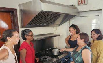 Island Gems helps ASA’s kitchen running with donation of new industrial stove