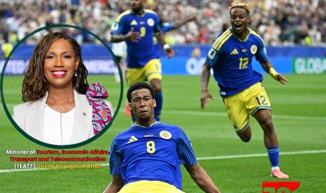 Minister Heyliger-Marten celebrates Curaçao’s historic World Cup debut: “One goal is still a win”