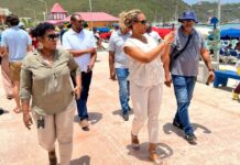 Minister Heyliger-Marten uses busy cruise day walkthrough to assess Boardwalk enforcement, vending and visitor experience