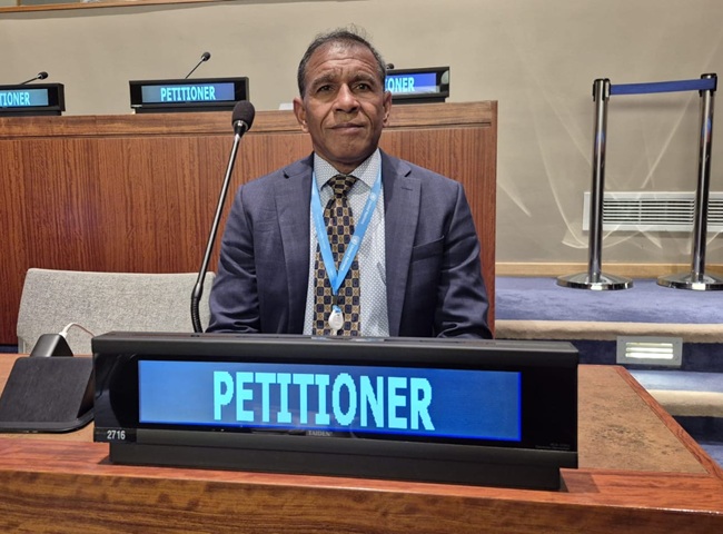 James Finies @ UN