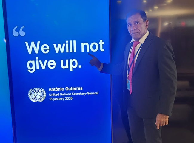 James Finies- We will not give up