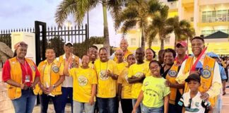 Sint Maarten Lions Club partners with the Local Little League Baseball for the International Tournament
