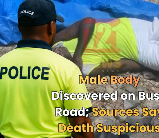Male Body Discovered on Bush Road; Sources Say Death Suspicious